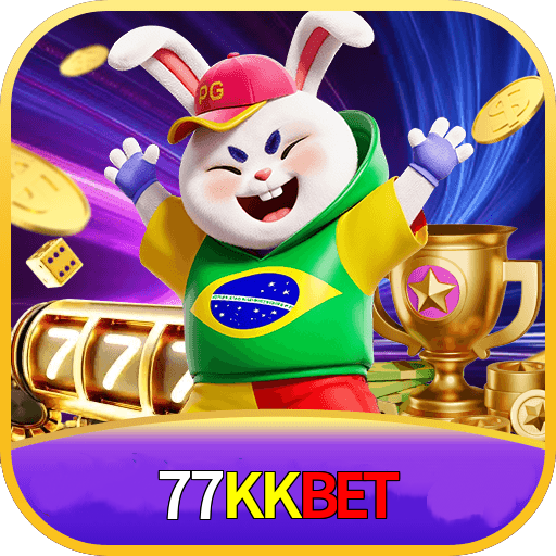 Imagem promocional da 77KKBET mostrando a plataforma e suas vantagens